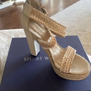 NIB Stuart Weitzman Mojave Suede heels- Wallawalla VW22291